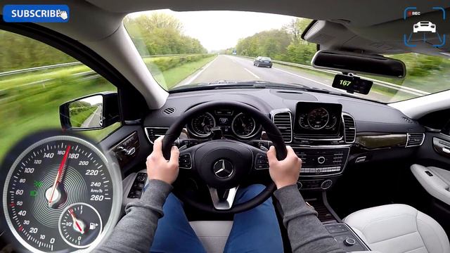 Mercedes Benz GLS 350d ACCELERATION & TOP SPEED AUTOBAHN POV by AutoTopNL смотреть онлайн