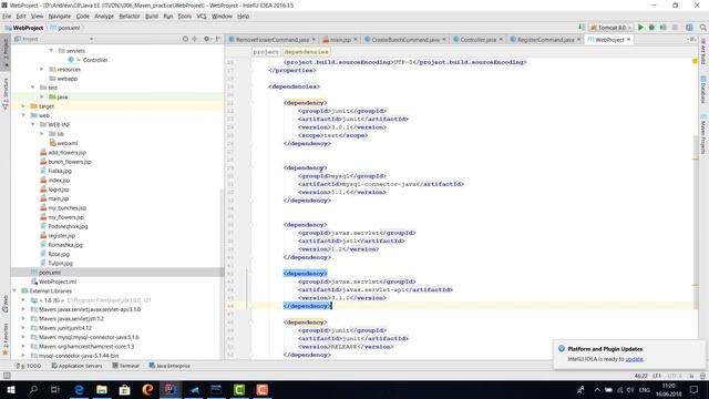 Основы Maven. Практика. Основы Java EE. Урок 6 смотреть онлайн