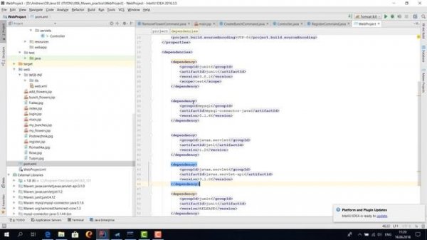Основы Maven. Практика. Основы Java EE. Урок 6