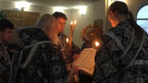 Чтение акафиста страстям Христовым (3 Пассия) 2017 год