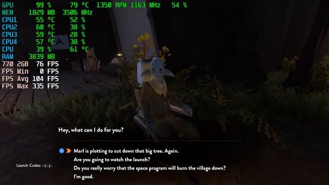 Outer Wilds | GTX 770 2GB + i5-3450 + 8GB RAM смотреть онлайн