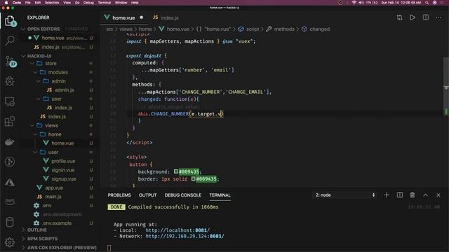 Vue JS with Vuex Actions and Getters #30 смотреть онлайн