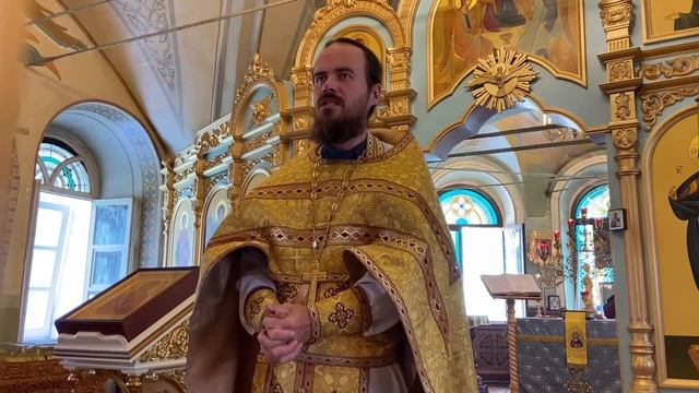 Проповедь иерея Дионисия Мелентьева в Неделю 7-ю по Пятидесятнице смотреть онлайн