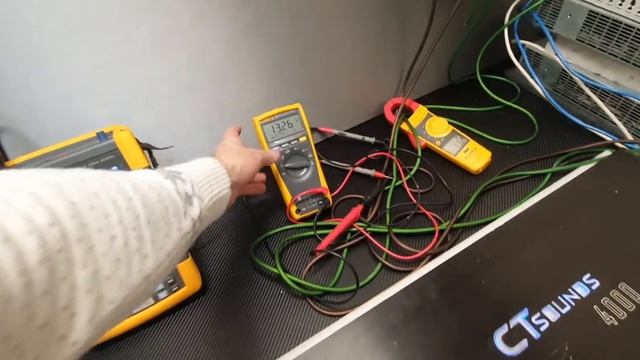Замер мощности после ремонта усилителя CTSound 4000. смотреть онлайн