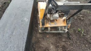 6. Обратная засыпка фундамента (часть 1)