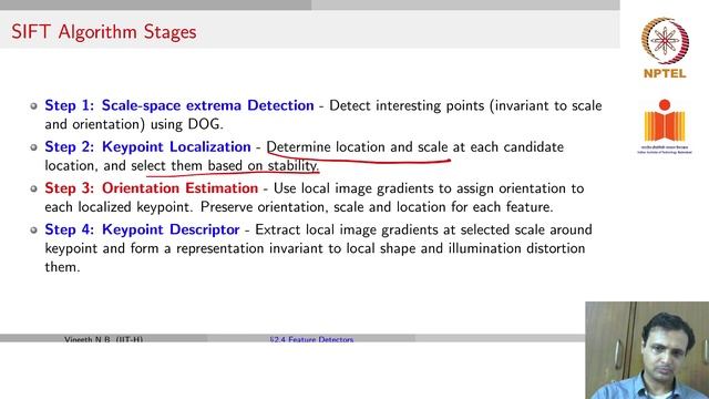 Feature Detectors : SIFT and Variants смотреть онлайн