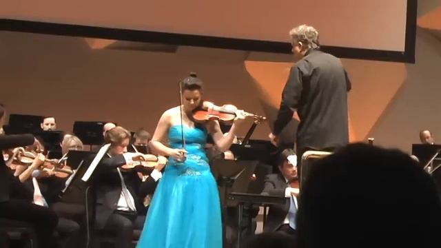 Sedra BIstodeau Sibelius Violin Concerto in Dminor 3rd mvt. смотреть онлайн