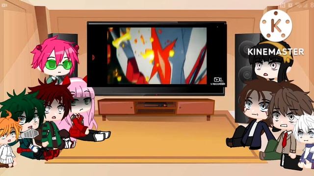 anime characters react to each other part 7 zero two смотреть онлайн