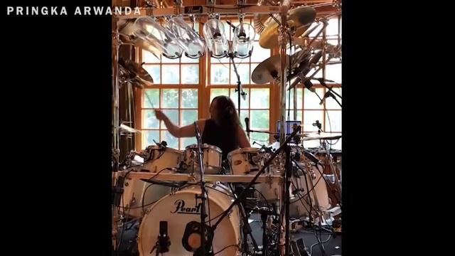 Mike Mangini - Untethered Angel Drums (Ezdrummer) смотреть онлайн