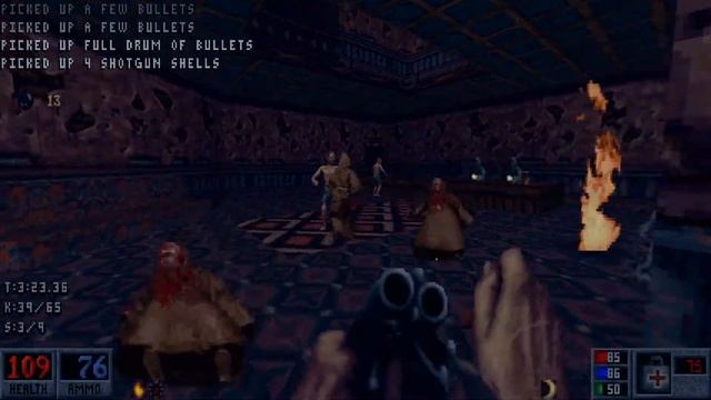 Blood - E3M1 Ghost Town - All Secrets - Well Done смотреть онлайн