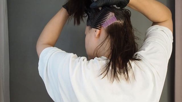 Как себе покрасить волосы. Техника нанесения красителя в домашних условиях смотреть онлайн