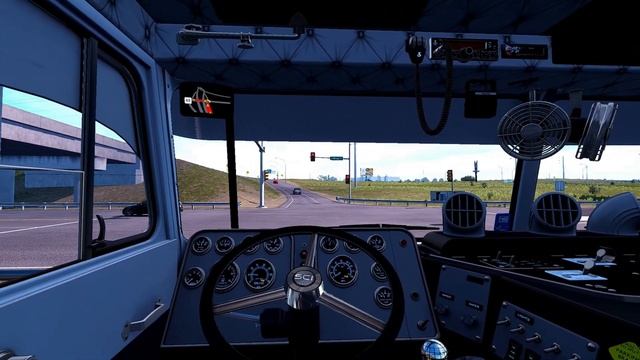 (ATS 1.49)Peterbilt 352 Cabover KSW + Custom Refrigerated Trailer + CAT C-16 Sound & Engine Pack ZM