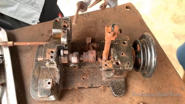 Restoration I shocked the 3-needle sewing machine too rusty - Restore satisfied results sewing tool смотреть онлайн