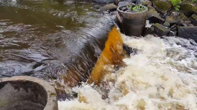 Водопад, мост через реку Вьюн (Пятиречье) #2