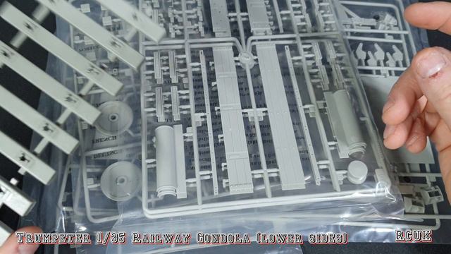 Trumpeter 1/35 German Railway Gondola (lower Sides) # 01518