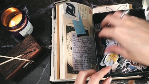 Украшаю Личный Дневник // Journal With Me