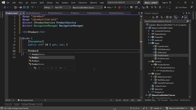 CRUD with Blazor in .NET 7 ? смотреть онлайн
