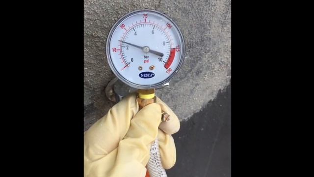 Checking Water Pressure With Booster Pump 0.5hp