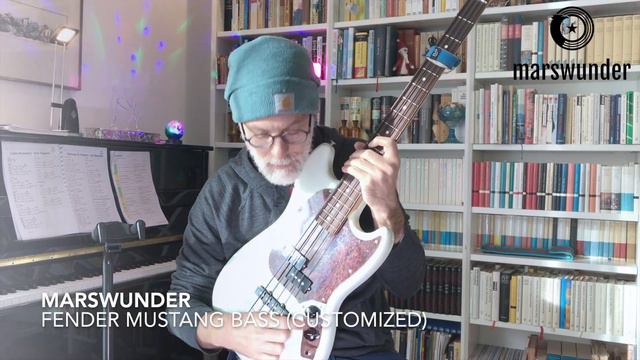 CHAOS VLOG 015 - marswunder FENDER MUSTANG BASS 2016 Sonic Blue (Customized) смотреть онлайн