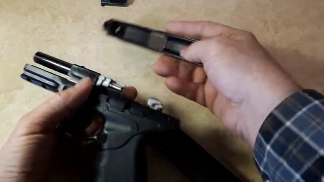 Обзор пневматического пистолета KWC Taurus 24/7 (KC-46DHN) калибр 6 мм Airsoft. Разборка. Отстрел смотреть онлайн