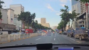 Проектор приборной панели на лобовое стекло HUD M22 GPS 8в1