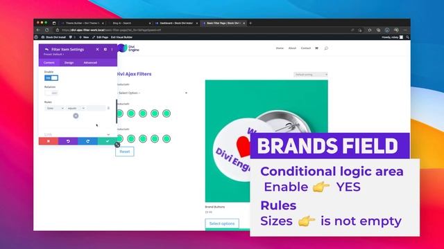 Using conditional logic to show or hide filter fields on your Divi site смотреть онлайн