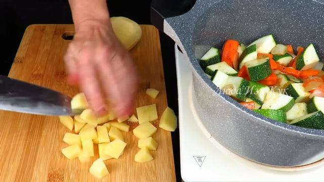 ? суп с кабачками Нежный суп-пюре из кабачков со сливочным вкусом Люда Изи Кук цукини Первое блюдо смотреть онлайн