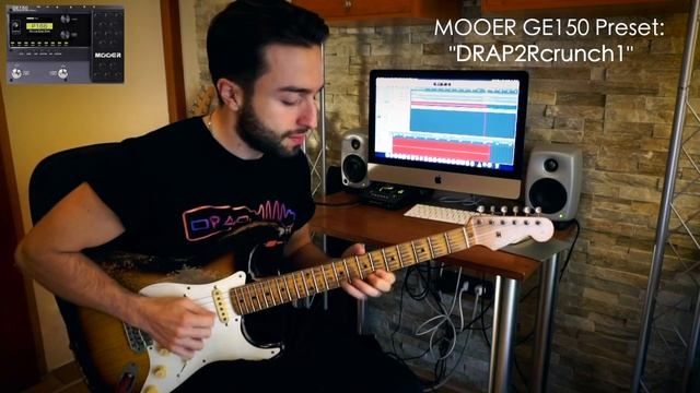 Luca Privitera plays MOOER GE150 Preset: "DRAP2Rcrunch1" смотреть онлайн