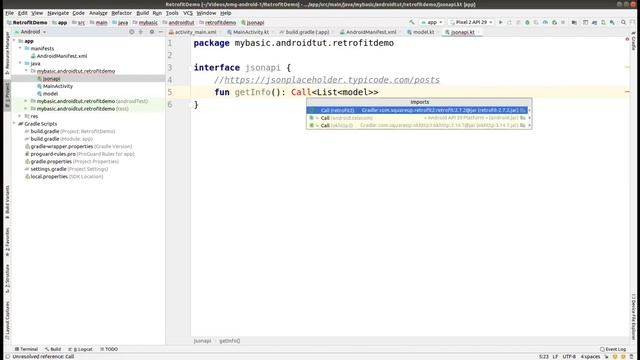 Retrofit and REST API Android Tutorial 2020 | Kotlin | JSON | API sync Kotlin | Android Gradle Fix смотреть онлайн