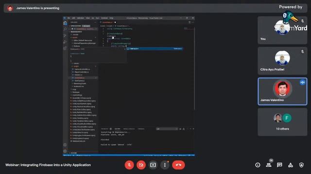 Webinar: Integrating Firebase into Unity Application смотреть онлайн