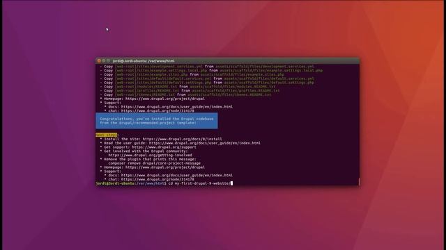 [Drupal 9] How to install Drupal 9 with Composer смотреть онлайн