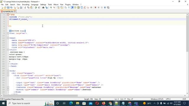 Insert data from a website into a database using MySQLi | PHP tutorial | php mein data save karna смотреть онлайн