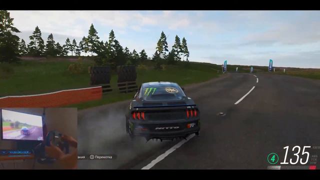 Drifting in Forza horizon 4 Thrustmaster T150 RS Racing Wheel смотреть онлайн