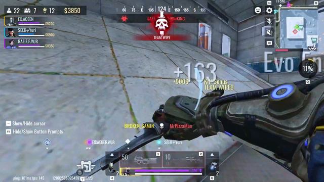 Blood Strike BEST Weapon P90 + M700 Gameplay