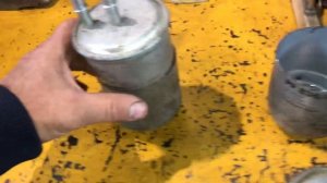 Ссангйонг Кайрон дизель два топливных фильтра в разрезе