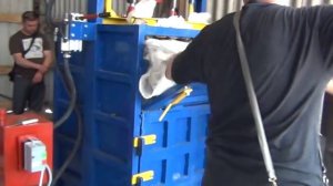 ПРЕСС ДЛЯ МАКУЛАТУРЫ. ПРЕСС ГИДРАВЛИЧЕСКИЙ УСИЛИЕ 16т для ПЭТ и макулатуры, waste paper press