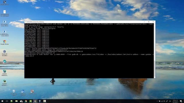 Curso de Odoo 10: Creación de instancias PostgreSQL 9.4 y Odoo 10 en Docker смотреть онлайн