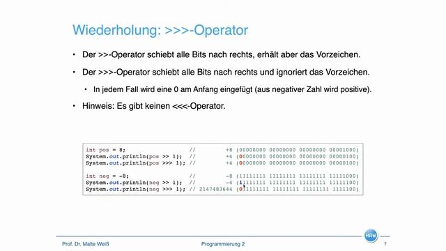 Standardmethoden equals und hashCode смотреть онлайн