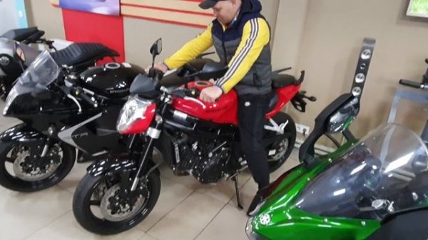 HYOSUNG 650 не плохо за эти деньги