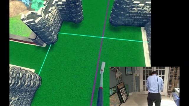 HTC Vive game demo: Cloudlands VR Minigolf смотреть онлайн