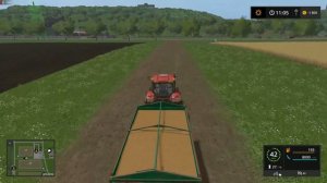 Farming Simulator 17 ➣ Сложный режим • Sosnovka.Часть 69. Сбор урожая Пшеницы на своём поле. Часть