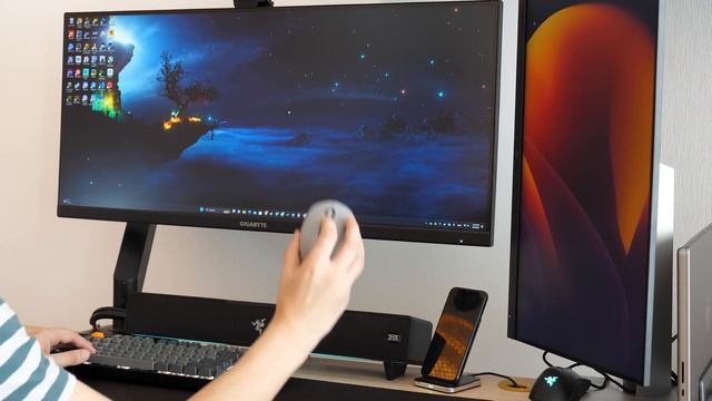 My Gaming and Productivity desk setup смотреть онлайн