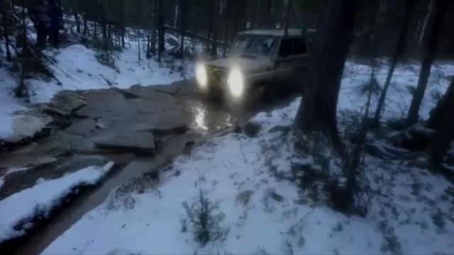 УАЗ, стандартный на бездорожье. UAZ OFF ROAD смотреть онлайн