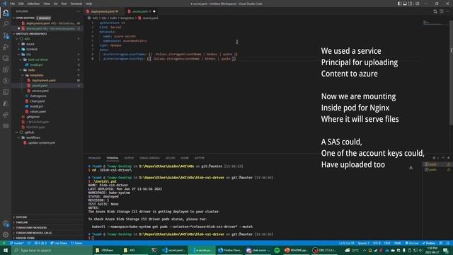 Azure Kubernetes Service (AKS) Tutorial - Basic ingress with wildcard DNS and TLS смотреть онлайн