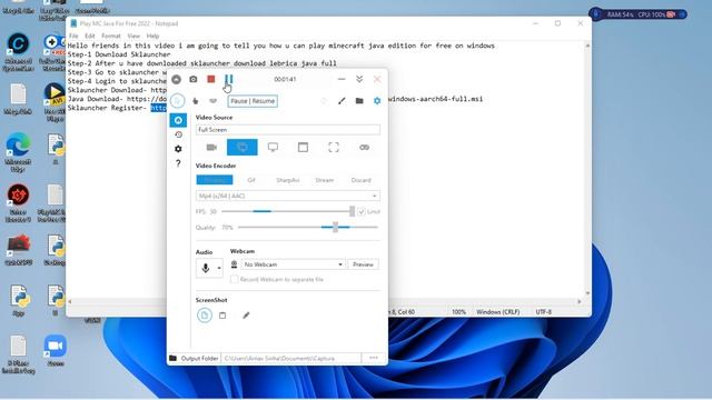 How to get Minecraft Java for free 2022 best launcher for crack смотреть онлайн