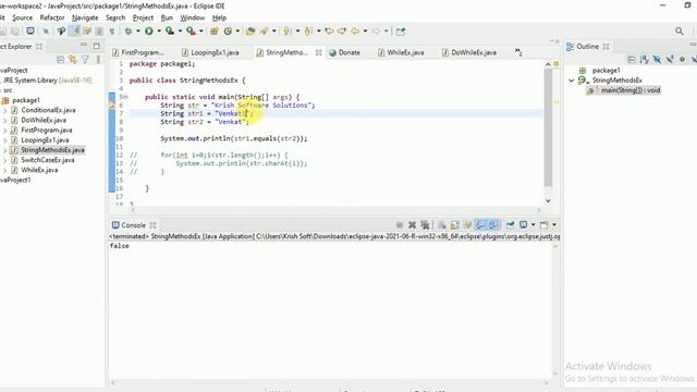 Java - String Methods - Part 1 смотреть онлайн