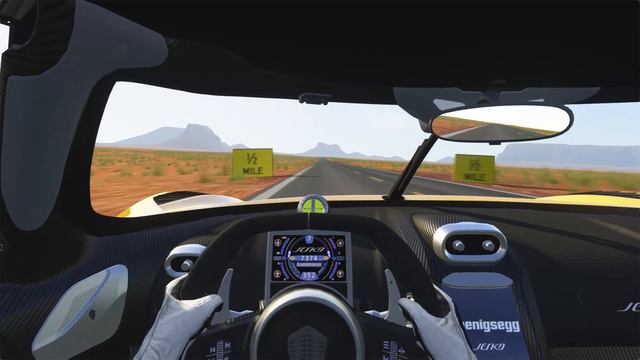 Koenigsegg Jesko Absolut Vs Bugatti Chiron Super Sport 300+ At Monument Valley