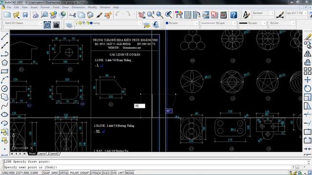 HOC AUTOCAD THUC HANH TAI DOHOAKIENTRUC.NET - BAI 2.avi смотреть онлайн