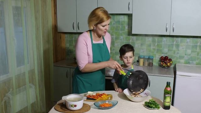 Как приготовить кускус с овощами и индейкой?// Вкусный ужин своими руками!!! смотреть онлайн