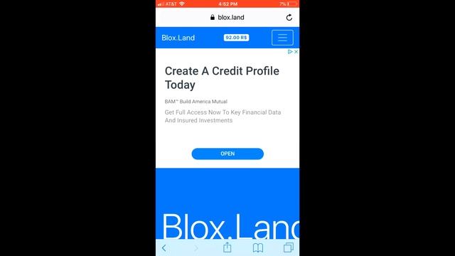**NEW PROMO**  FREE ROBUX Promo Code For BLOX.LAND! How To Earn From OFFERS On BLOX.LAND!